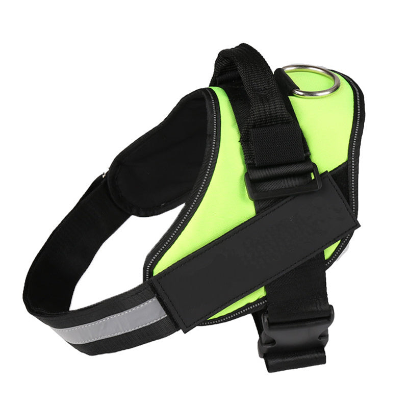 Custom No-Pull Reflective Dog Harness – Adjustable Breathable Vest for Small & Large Dogs