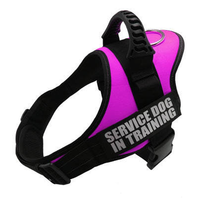 Custom No-Pull Reflective Dog Harness – Adjustable Breathable Vest for Small & Large Dogs