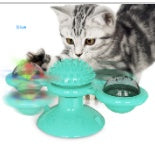 Cat Rotating Windmill Toy – Multi-Function Itch Scratcher & Teeth Cleaner