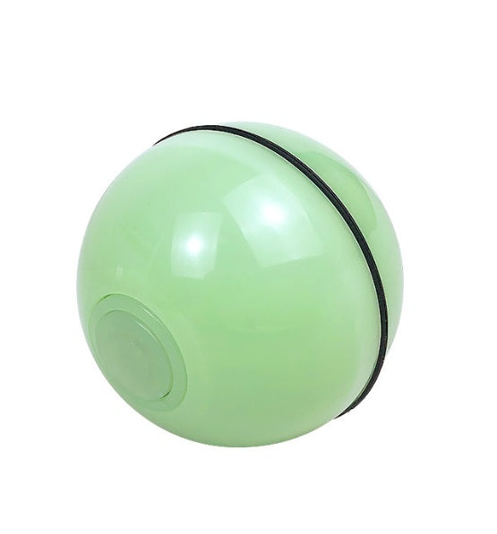 Electronic LED Laser Cat Toy – Rolling Ball for Interactive Play