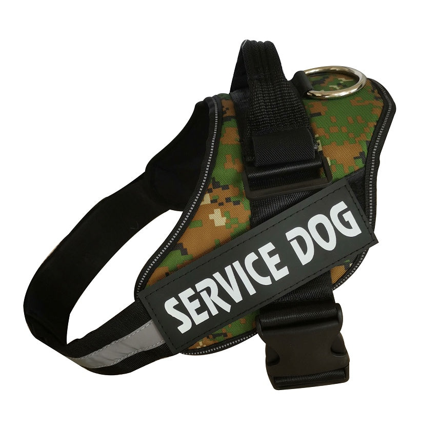 Custom No-Pull Reflective Dog Harness – Adjustable Breathable Vest for Small & Large Dogs