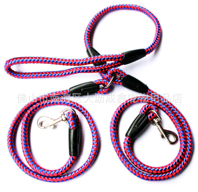 Double-Ended Dog Leash – Hands-Free Dual Dog Walking Traction Rope