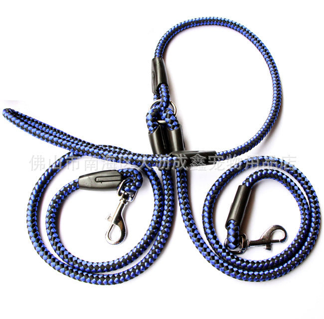 Double-Ended Dog Leash – Hands-Free Dual Dog Walking Traction Rope