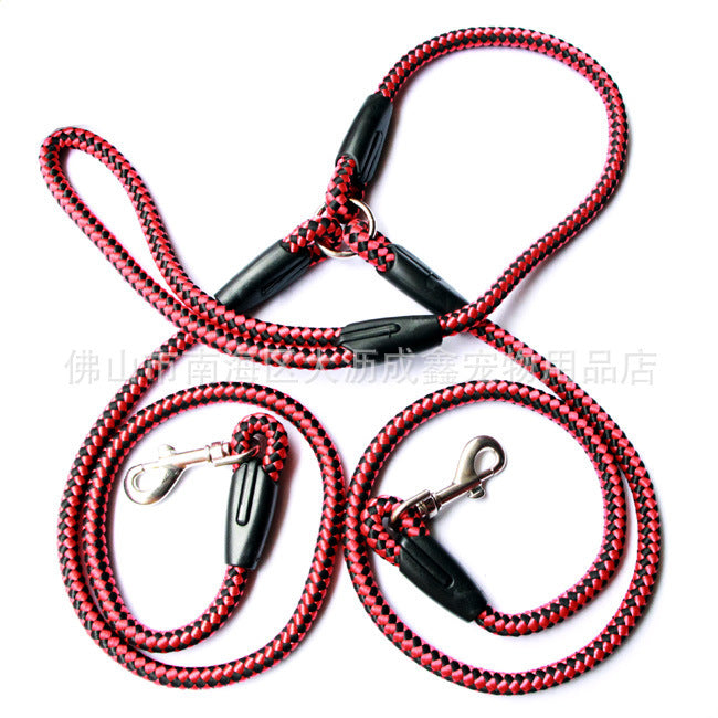 Double-Ended Dog Leash – Hands-Free Dual Dog Walking Traction Rope