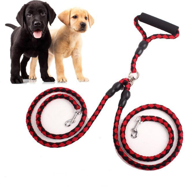 Double-Ended Dog Leash – Hands-Free Dual Dog Walking Traction Rope