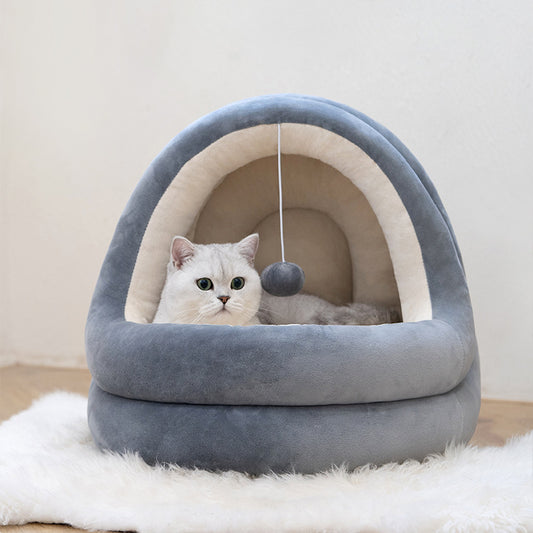 Luxury Cat House Bed – Cozy Sofa Mat for Kittens & Small Pets