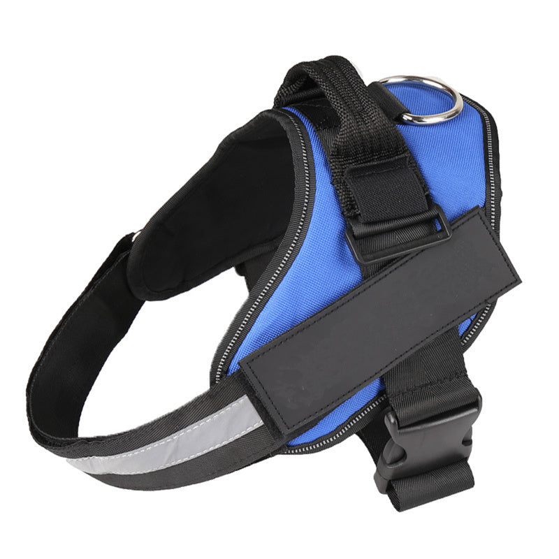 Custom No-Pull Reflective Dog Harness – Adjustable Breathable Vest for Small & Large Dogs