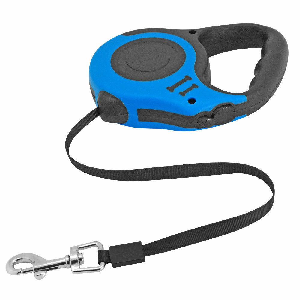 Retractable Automatic Dog Leash – Hands-Free Walking Collar Lead