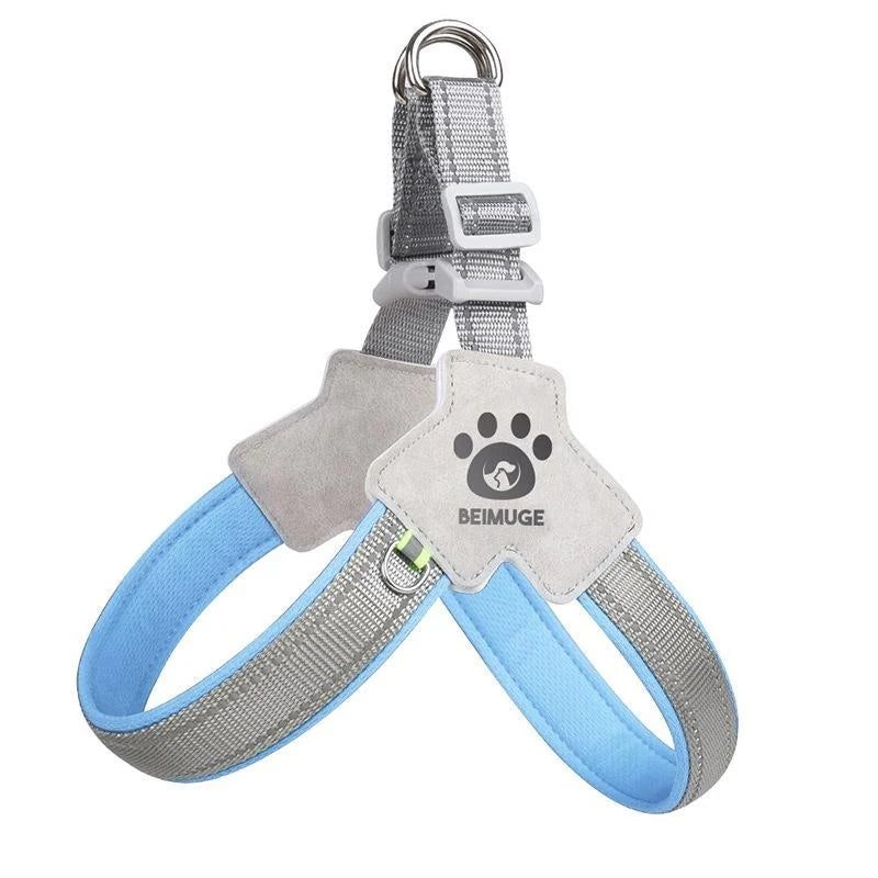 Y-Shaped Reflective Step-In Pet Harness