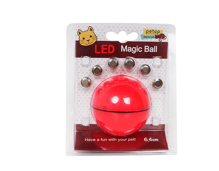 Electronic LED Laser Cat Toy – Rolling Ball for Interactive Play