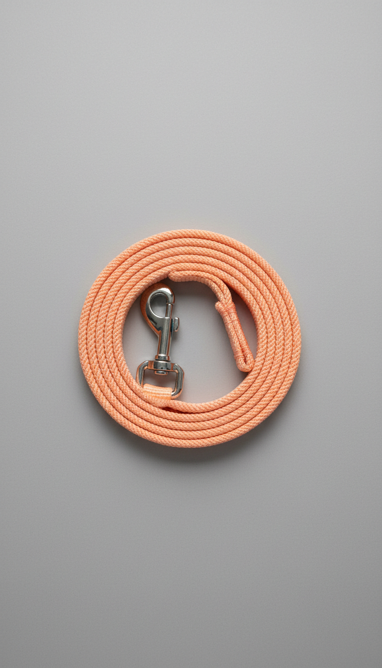 Apricot Nylon Everyday Leash