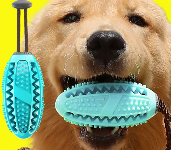 silicone Suction Cup Tug Dog Toy – Interactive Chew Ball for Teeth Cleaning