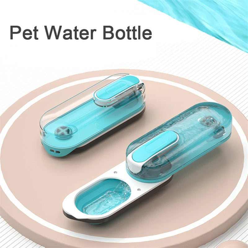 Foldable Dog Water Bottle – Portable Leak-Proof Dispenser for Outdoor Travel