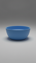 Petal Blue Silicone Dog Bowl