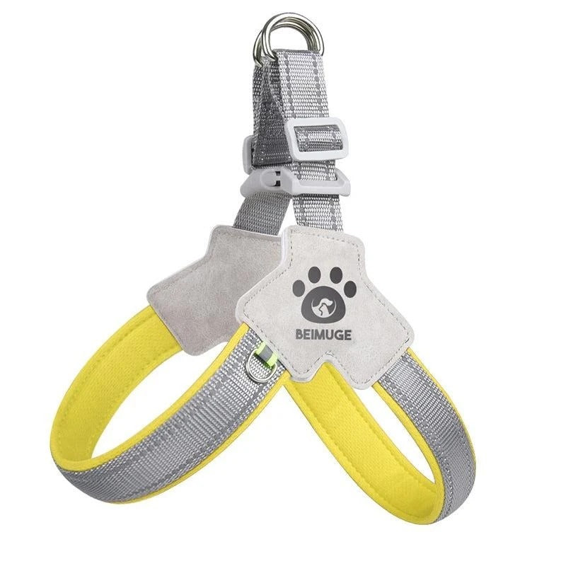 Y-Shaped Reflective Step-In Pet Harness