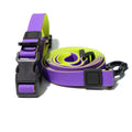 Honeycomb Embossed Dual-Color Pet Leash Set