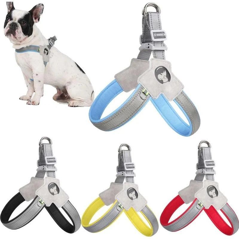 Y-Shaped Reflective Step-In Pet Harness
