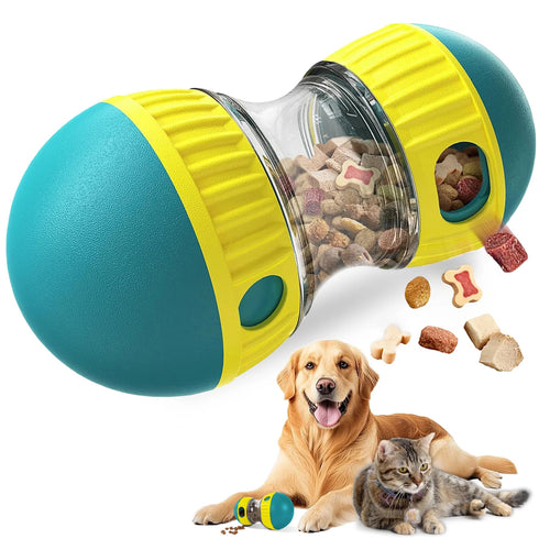 Dog Puzzle Toy, Adjustable Treat Dispensing Ball Food Dispenser