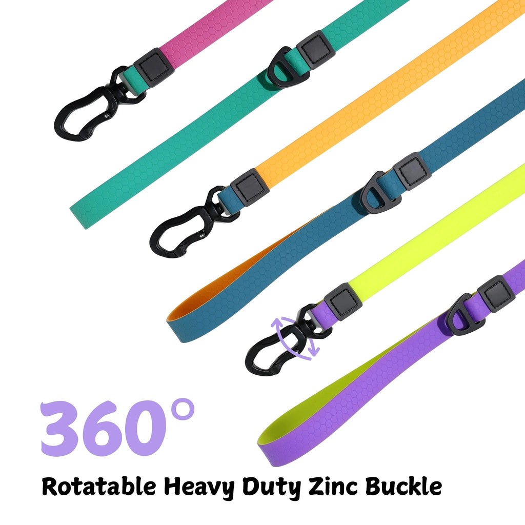 Honeycomb Embossed Dual-Color Pet Leash Set
