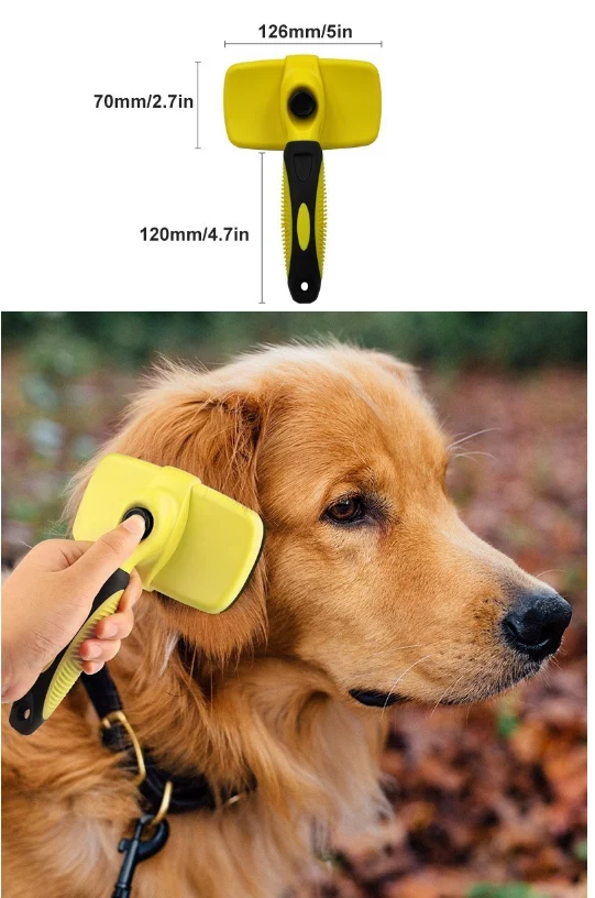 Pet Automatic Retractable Comb
