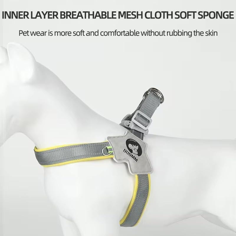 Y-Shaped Reflective Step-In Pet Harness