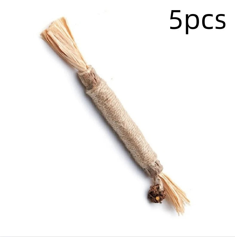 Funny Cat Molar Bite Stick Toy