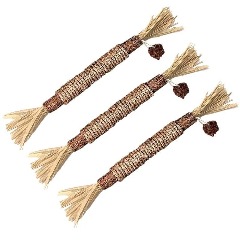 Funny Cat Molar Bite Stick Toy